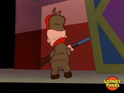 confused elmer fudd GIF by Looney Tunes