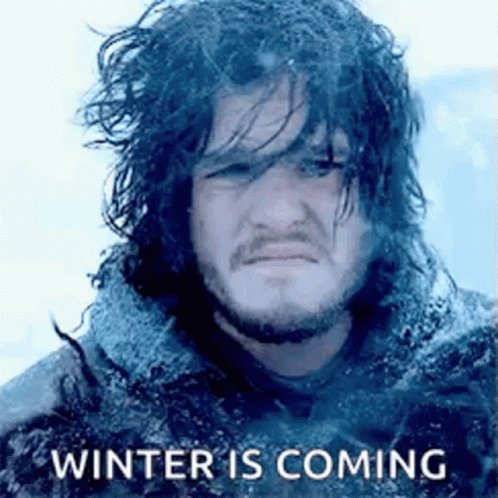 Winter Is Coming Jon Snow GIF