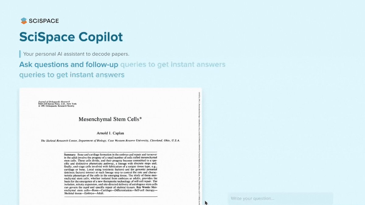 ask questions and follow up queries to get instant answers 