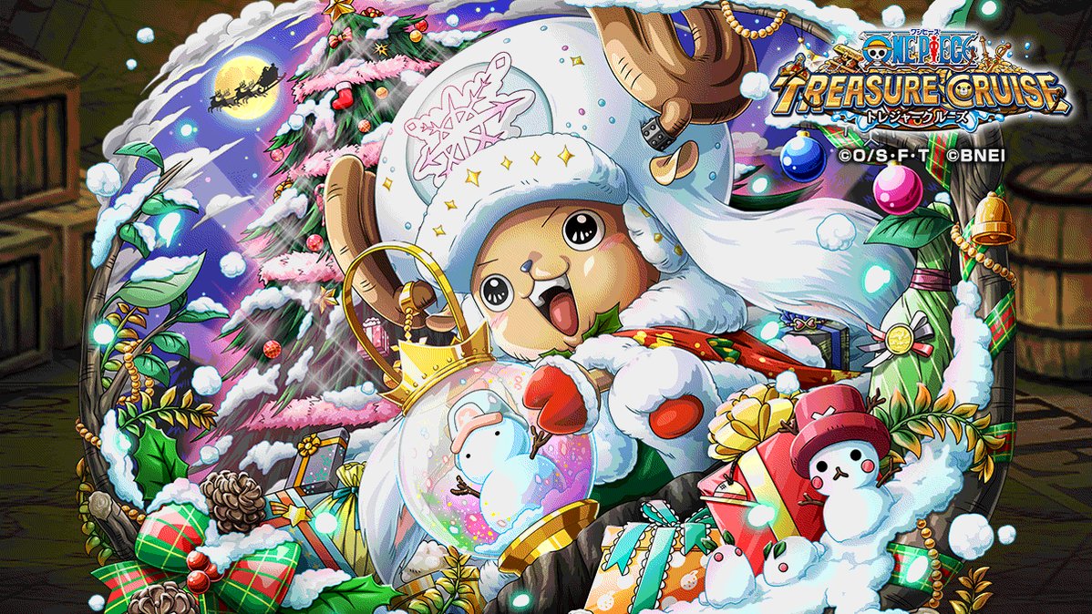 ONE PIECEワンピース クリスマス オーナメント風 缶バッジ 2019