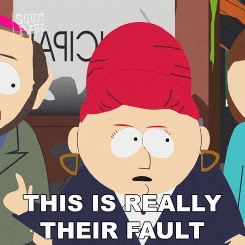 This Is Really Their Fault ...