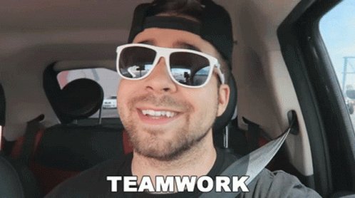 Teamwork Makes The Dream Work Overtflow GIF