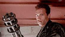 The Terminator Arnold Schwarzenegger GIF