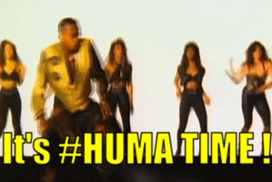 MC Hammer Dancing the Hammer Dance with "It's #Huma Tim
