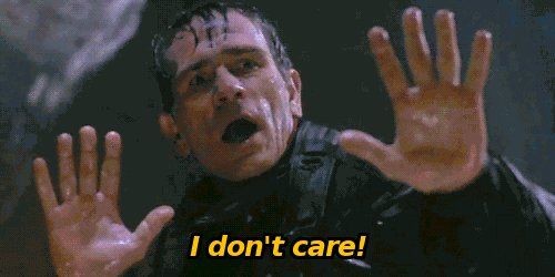 Tommy Lee Jones I Dont Care...