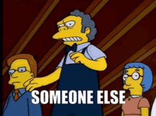 Someone Else The Simpsons GIF