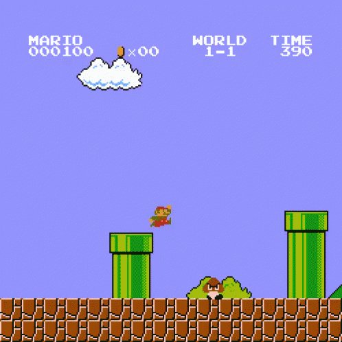 Super Mario Video Game GIF