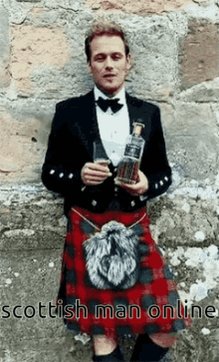 Scottish Man Online GIF