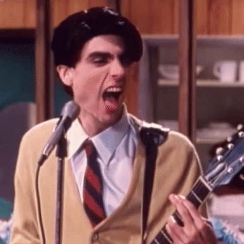We love you, too, Brian Bell of Happy Birthday! 