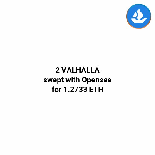 VALHALLA Sales Bot (valhalla_sbot) / Twitter
