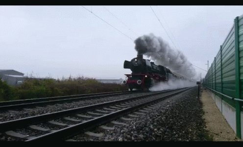 Steam Train GIF