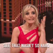 See That Wasnt So Hard Saturday Night Live GIF