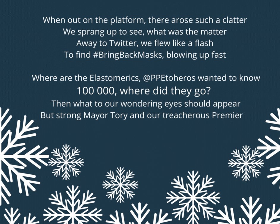 When out on the platform, there arose such a clatter We spra