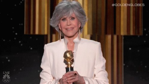 Yay Jane Fonda GIF