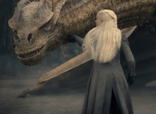 Syrax Rhaenyra Targaryen GIF