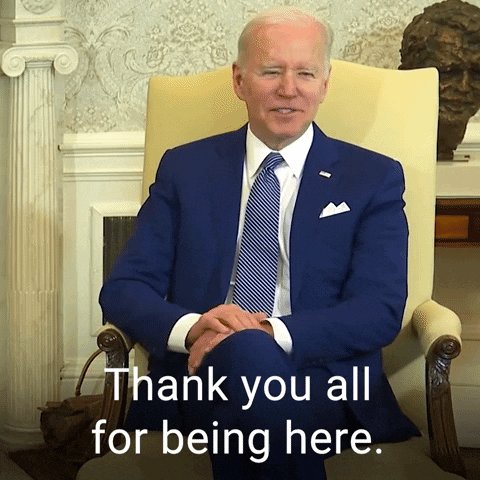 Joe Biden Thank You GIF by ...