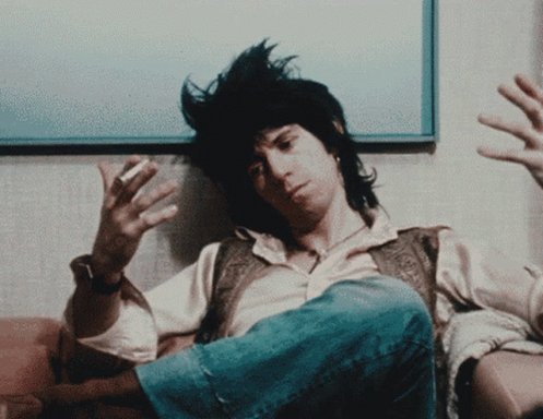 Happy 79th Birthday Keith Richards!    He just goes on and on and on and on. 