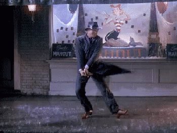 Gene Kelly Singing In The Rain GIF
