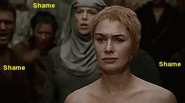 Shame GIF