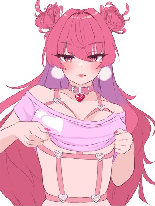 Tiddy drop ♥️
🎨:@eka_kinoko 
#tasteofbbpink #lewdtuber https://t.co/lOqGtlqeav