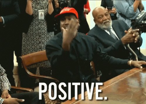 Kanye West Positive GIF