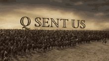 Q Sent Us Qanon GIF