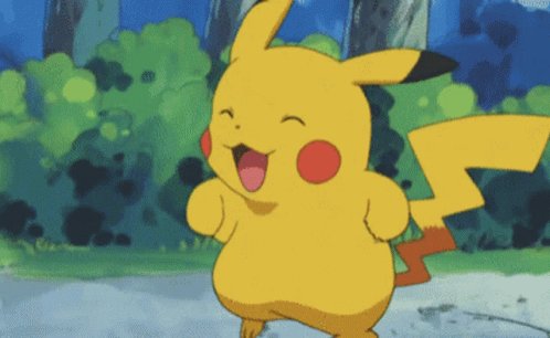 Excited Excited Pikachu GIF