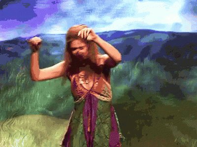 Kristen Wiig Hippie GIF