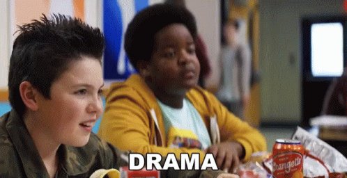 Drama Not Interested GIF