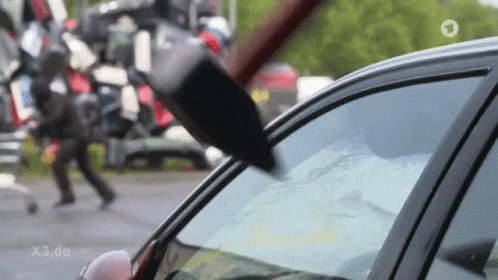 Angry Car GIF