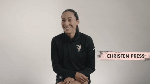 Got my Christen Press official jersey in the mail today. Happy Christen s birthday to me  
