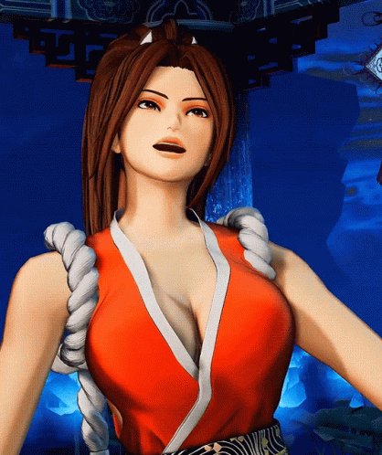  Happy birthday to one of the hottest babes in fighting games, Mai Shiranui!  