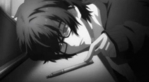 Anime Depressed GIF