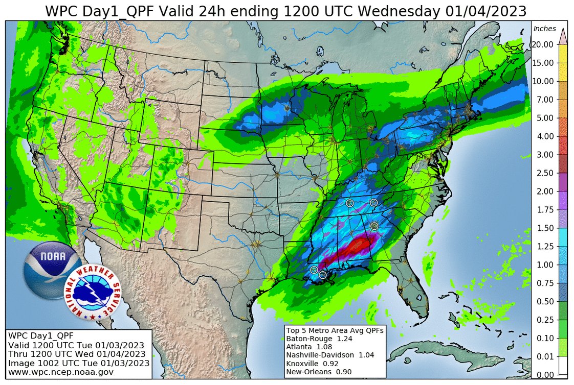 NWS Weather Prediction Center on Twitter "Heavy rain and high