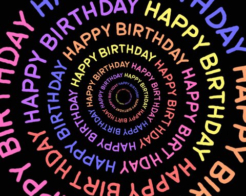  Happy birthday 