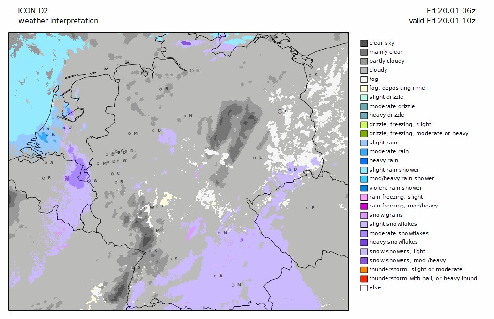 Leo on Twitter "ICON D2 weather interpretation for the next 48 hours