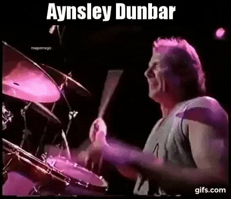 Happy Birthday Aynsley Dunbar(77) January 10th, 1946 2022/ /10  