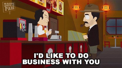 Id Like To Do Business With You Goo Man GIF