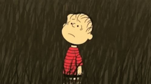Alone Linus GIF