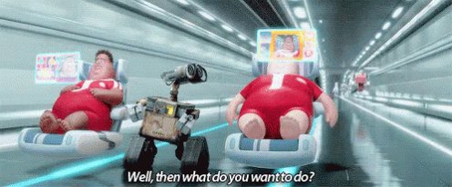 Wall E Humans GIF