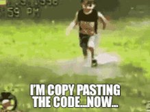 Im Copy Pasting The Code No...