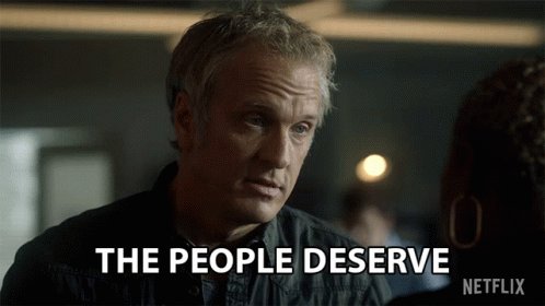 The People Deserve To Know The Truth Patrick Fabian GIF