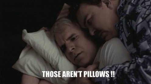 Planes Trains Automobiles Those Arent Pillows GIF