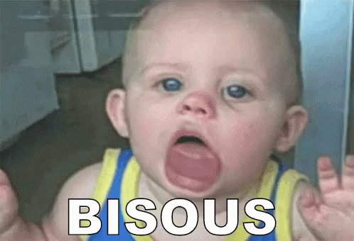 Bisous Baveux GIF