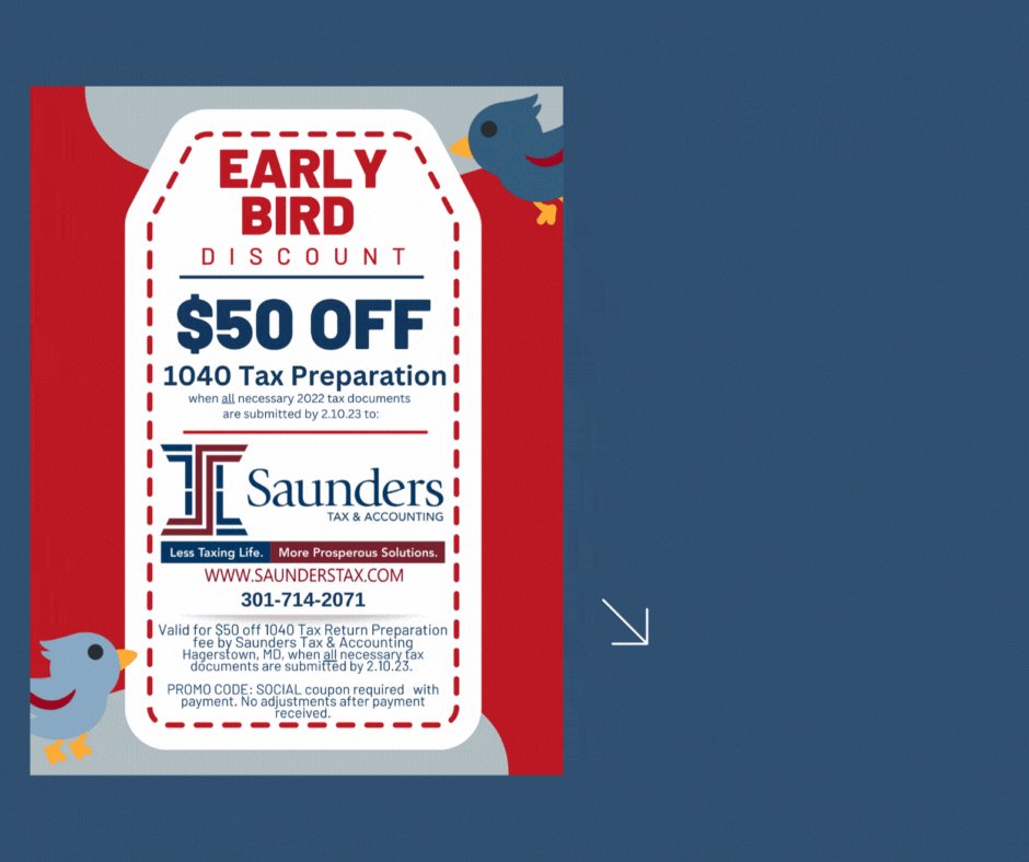 Saunders Tax & Acctg on Twitter "10 Days Left to take advantage of 50