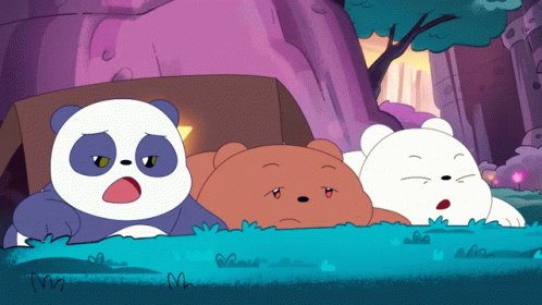 Sorprendido Panda GIF