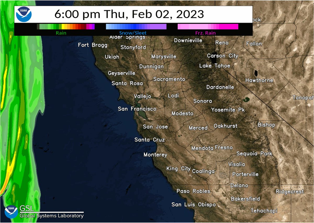 Palo Alto Weekly on Twitter "RT NWSBayArea Here's a forecast loop of