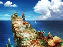 Cape Howl Chrono Cross GIF