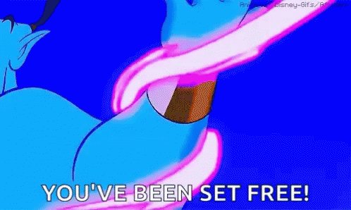 Genie Free Me GIF