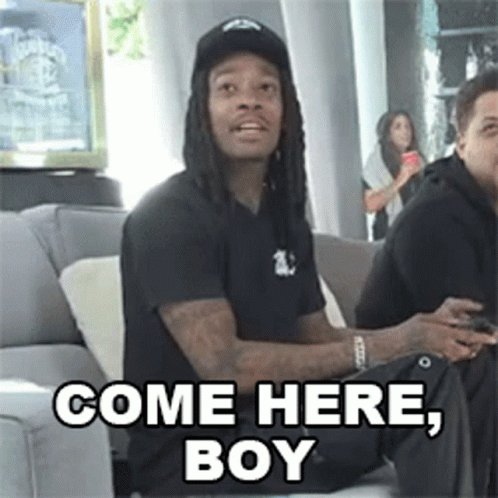 Come Here Boy Wiz Khalifa GIF